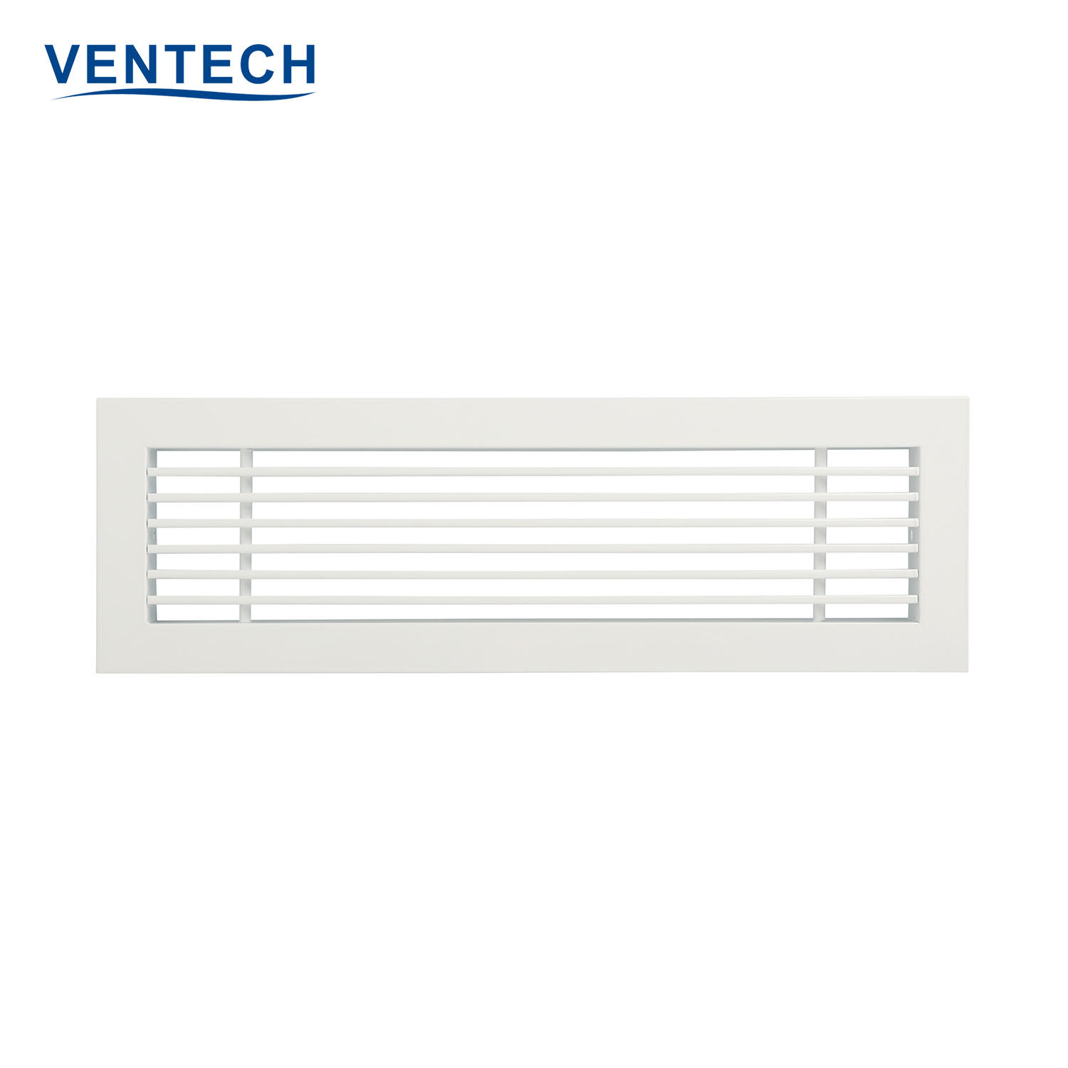 Hvac Supply Ventilation Pvc Plastic Air Register 30 Degree Linear Bar Air Grilles