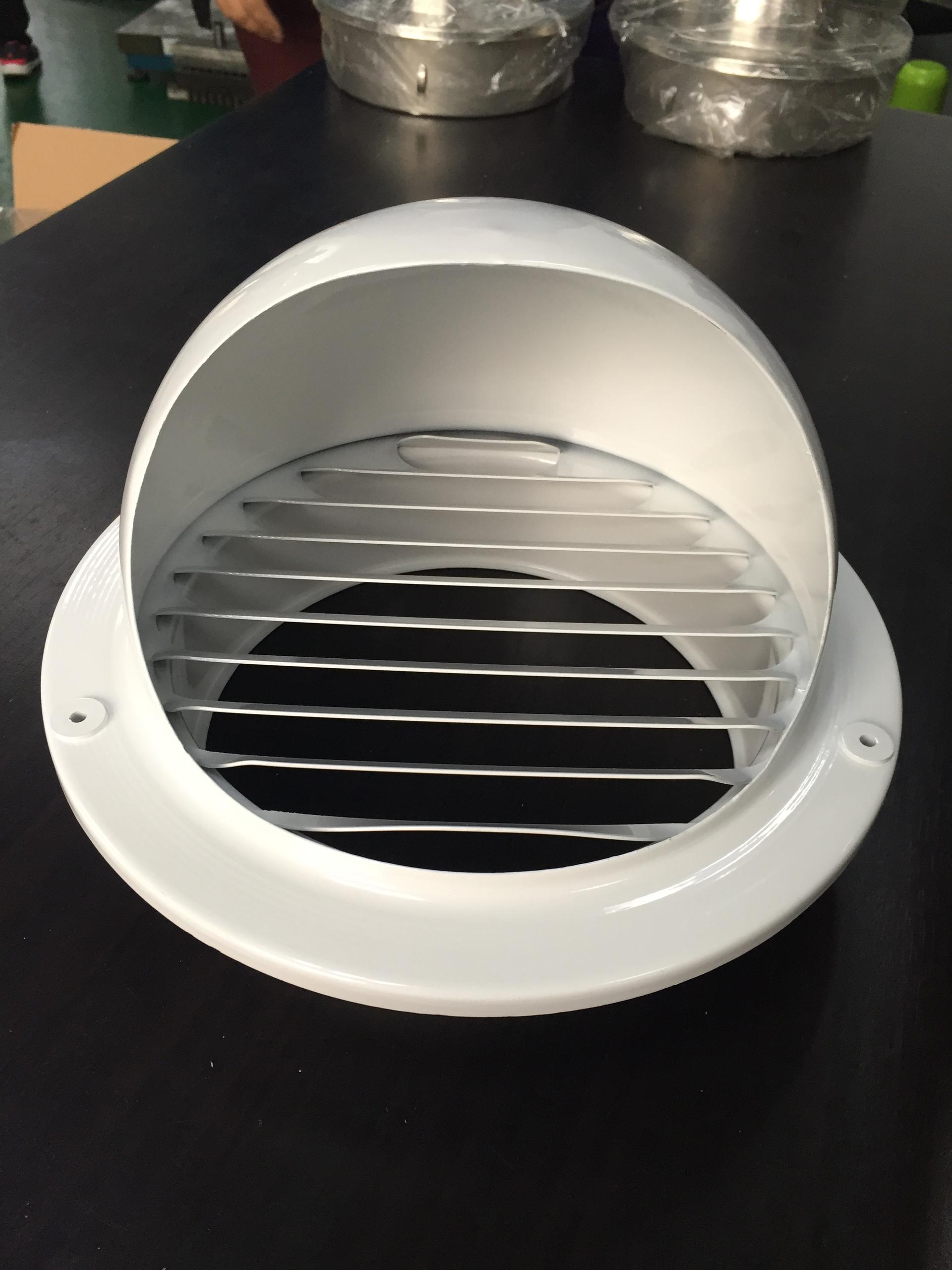 Ventech HVAC  Air Conditioner Fixed Blades  Aluminum Ball Weatherproof Air Louver or Ventilation