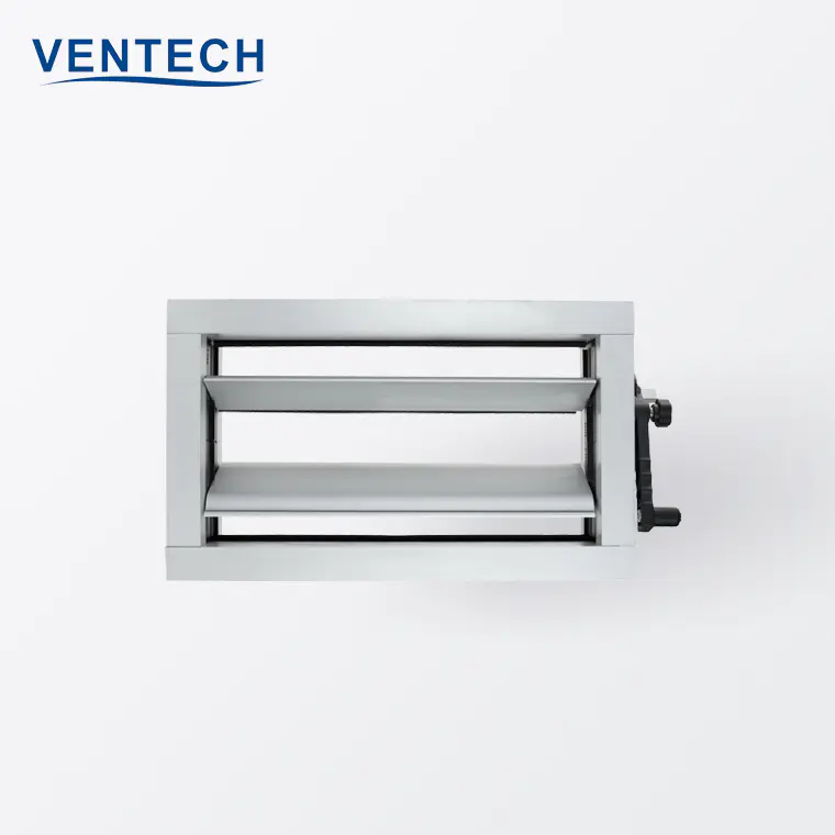 HVAC  High Quality  Aluminum Air  Adjustable Fresh Air Volume Control Damper for Ventilation