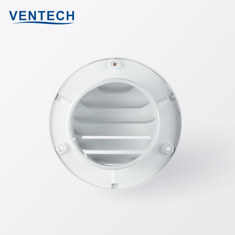 Ventech HVAC  Central Air Conditioner Terminal   Aluminum Ball Weatherproof Air Louver or Ventilation