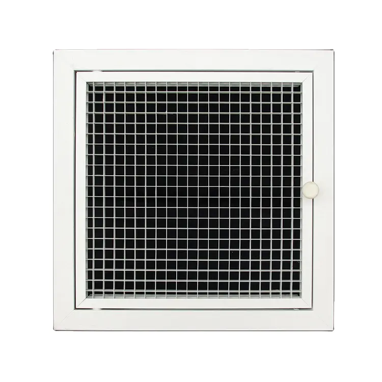 HVAC SYSTEM Indoor Metal Powder Coated White Perforated  Egg Crate  Grille for Ventilation