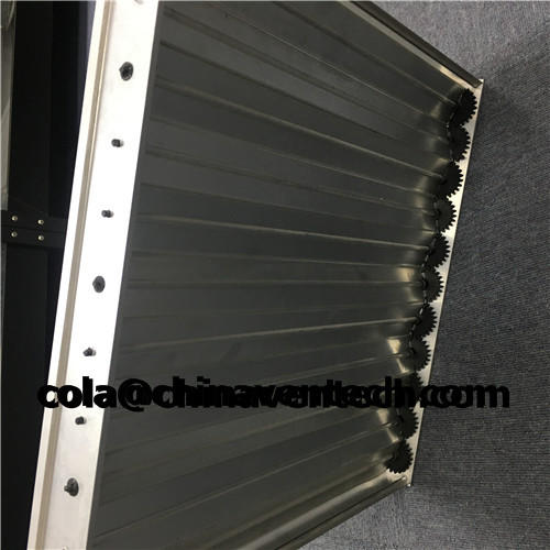 HVAC SYSTEM Air Ducting Airflow Adjusted Aluminum Opposed Blade Air Damper for Air Diffuser