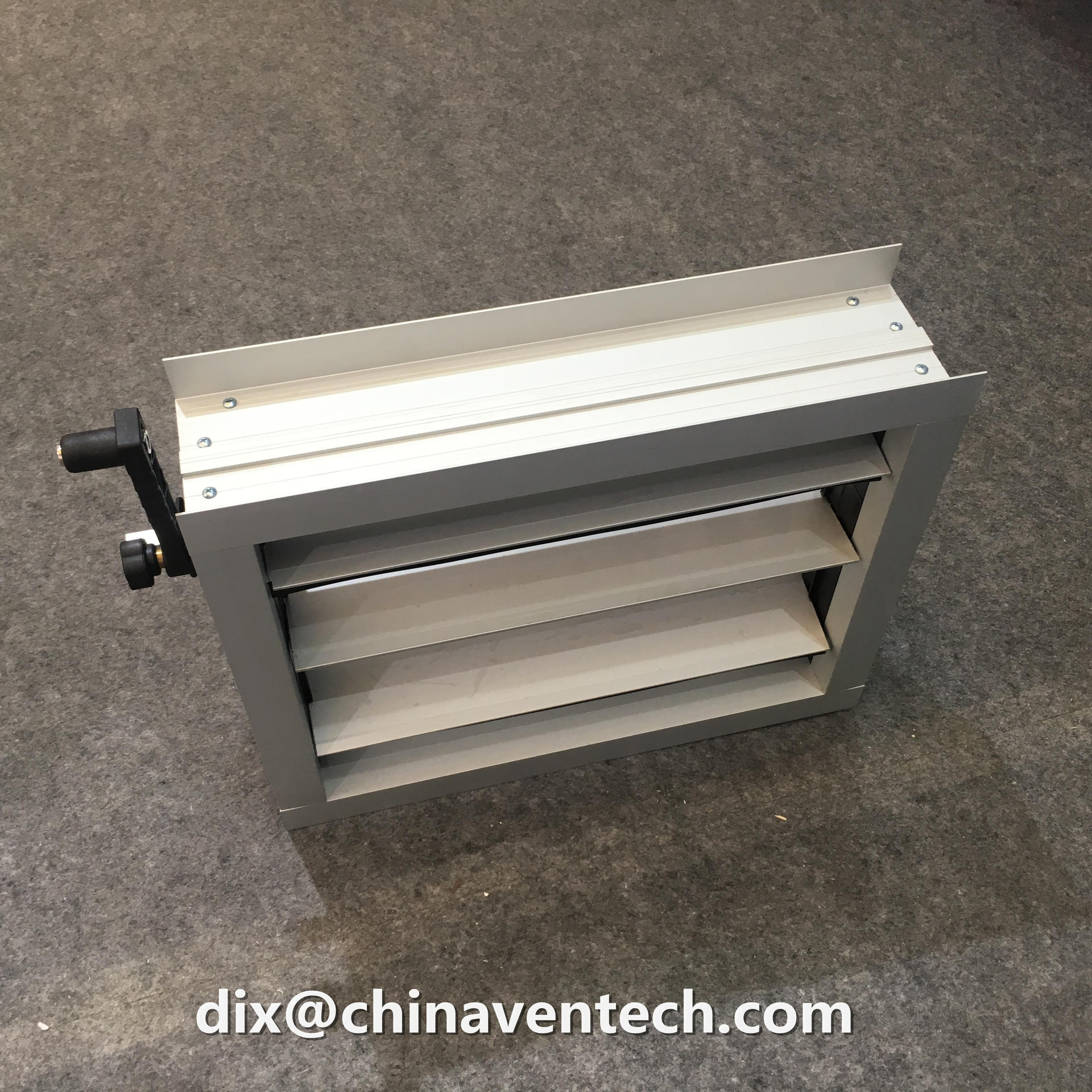 high efficiency to control air flow aluminum gear volume control damper