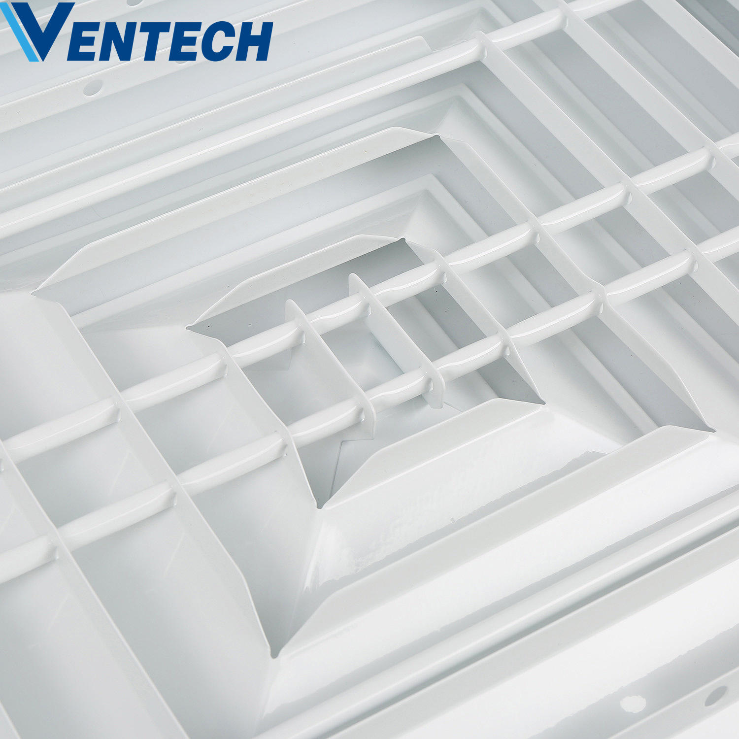 Hvac System Ventilation Air Conditioning Aluminum  Square ABS Ceiling Diffusers