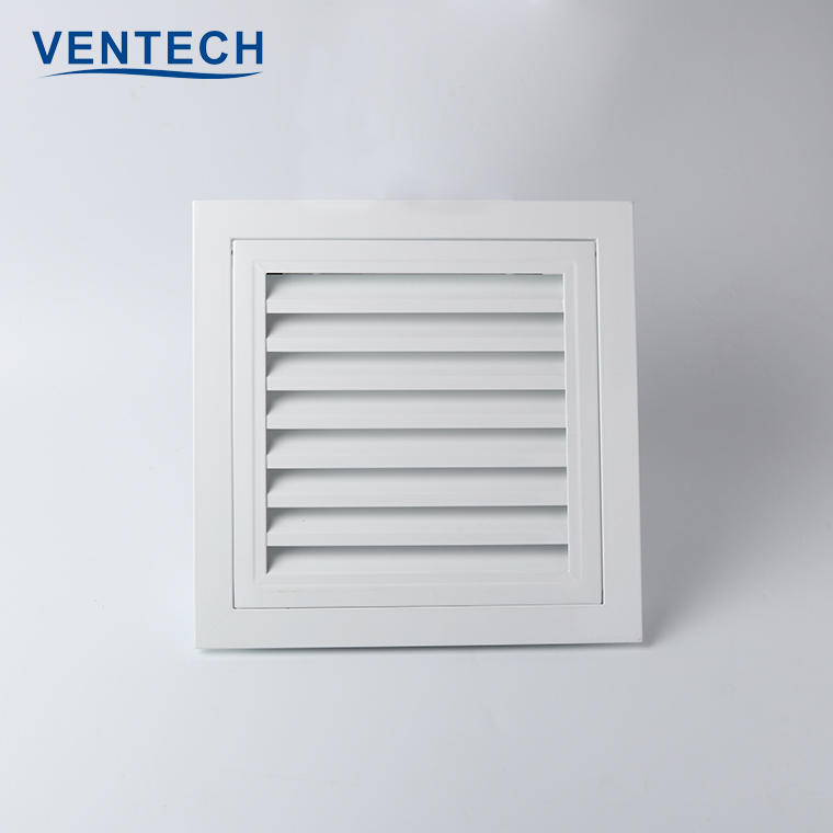 Hvac Aluminum Conditioning Ventilation Exhaust White Powder Coating Ceiling Air Wall Vent Supply Fresh Air Return Air Grille
