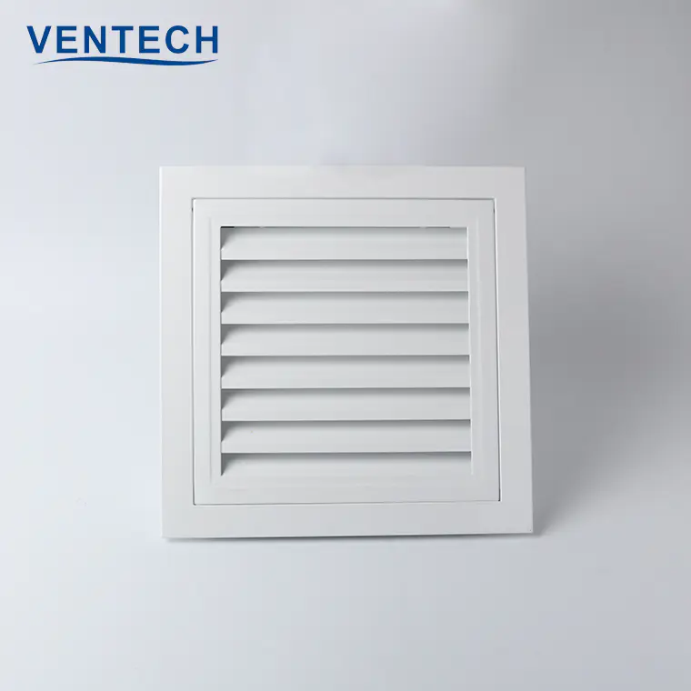 Hvac Aluminum Conditioning Ventilation Exhaust White Powder Coating Ceiling Air Wall Vent Supply Fresh Air Return Air Grille