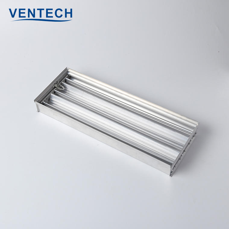 Hvac High Quality Air Manual Aluminum Profile Adjustable Opposed Blade Damper