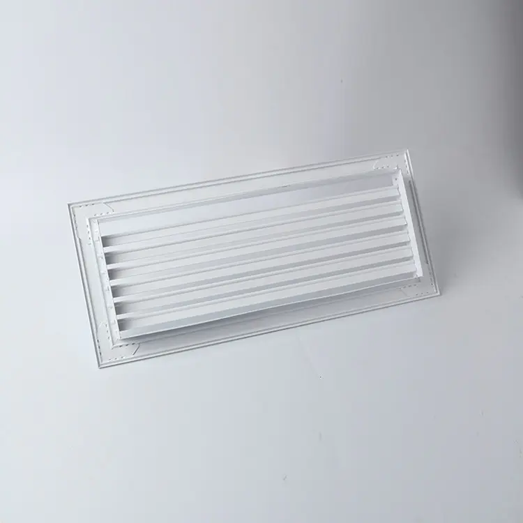 Hvac Aluminum Conditioning Supply Fresh Air Wall Vent Exhaust High Quality Ventilation Single Deflection Grille