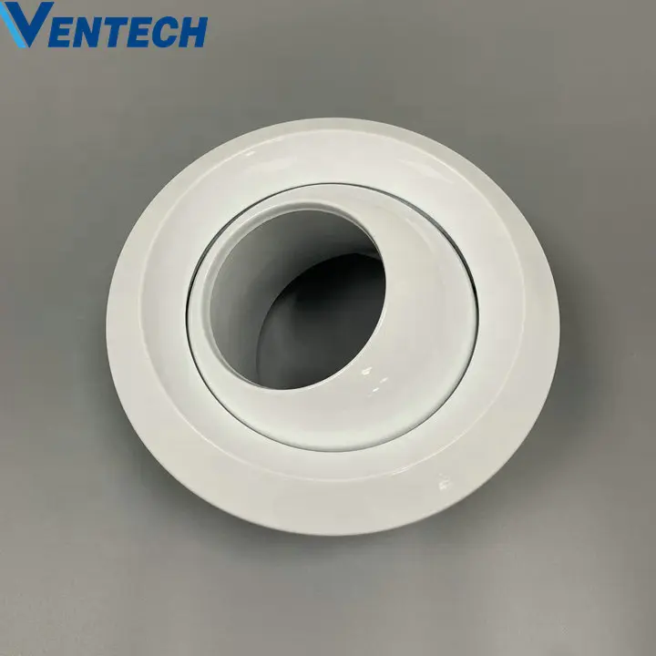 Hvac Ventilation Supply Air Duct Vent Diffuser Conditioner Ceiling Ball Type Jet Nozzle Diffusers