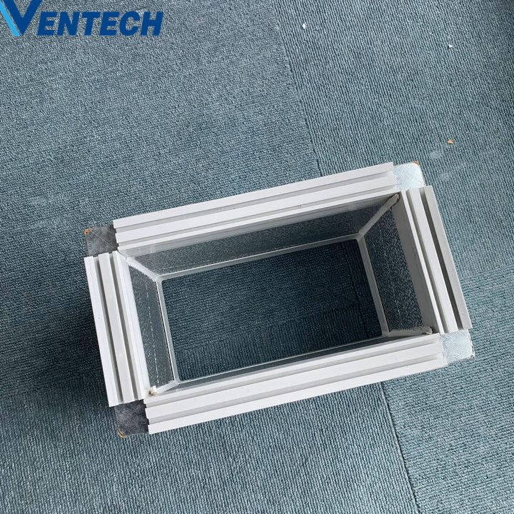 china supply hvac pre-insulated air duct foam sheet ceiling phenolic foil pir air panel with aluminum foil insulation panel