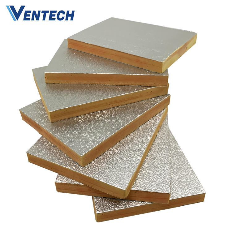 polyurethane (pu) foam pre-insulated duct panel and phenolic foam insulation board for HVAC air duct