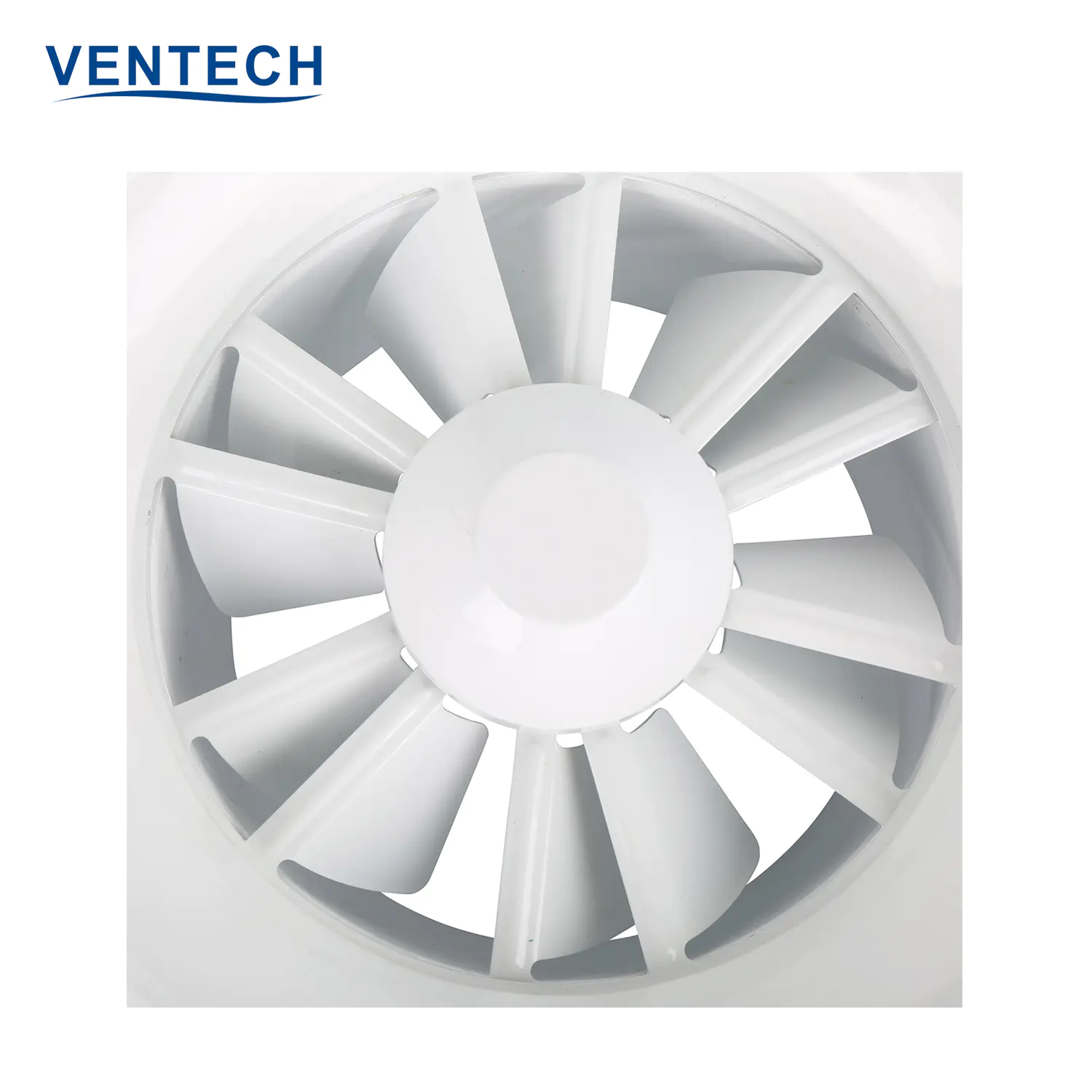 Ventech customized Vane Axial Fan Aluminum alloy Adjustable Blades Swirl Air Diffuser for Swirl diffuser