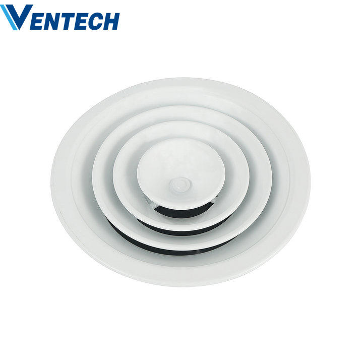 Hvac Round ceiling diffuser water proof vent air conditioner louver (hvac grille)