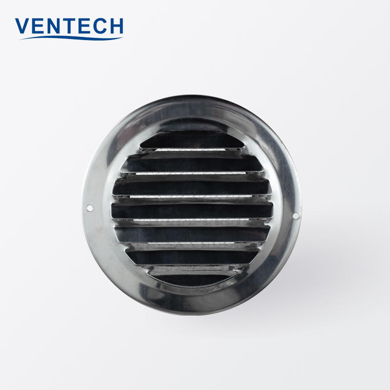 HVAC Chinese Factory Indoor Ceiling Mounted Stainless Steel Ball Vent Weather louver for Ventilation