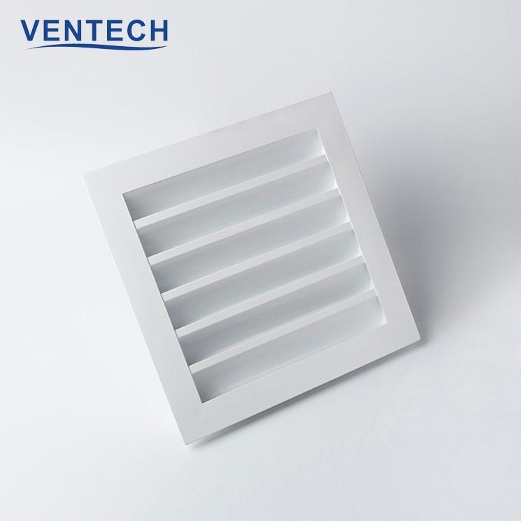 Hvac Duct Work Rain Proof Blades Filter Installation Wire Mesh Weather Air Louver