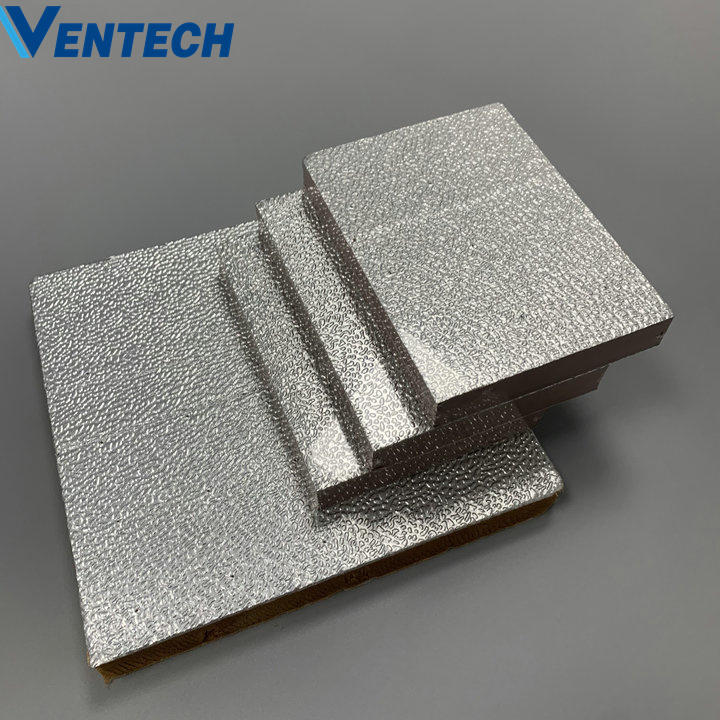 pf foam construction pir air duct panel sheet board fireproofing thermal insulation phenolic