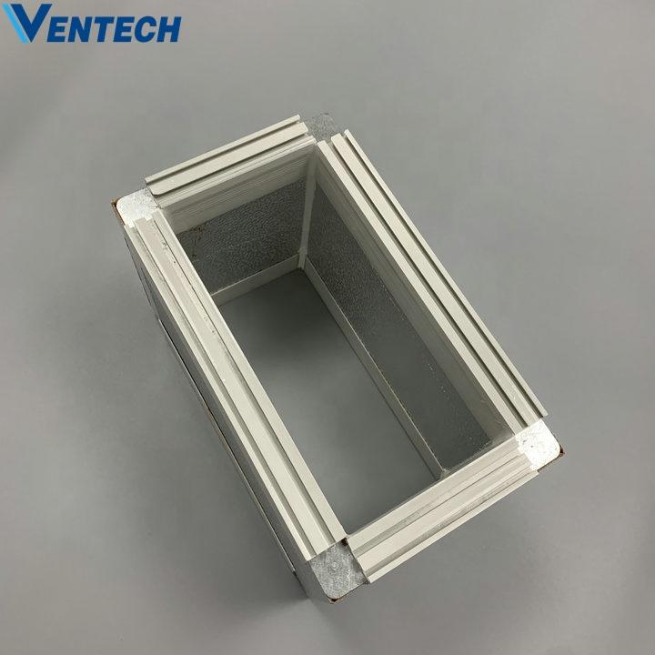 offering heat resistance self adhesive aluminum foil tape phenolic pre-insulated air duct panel