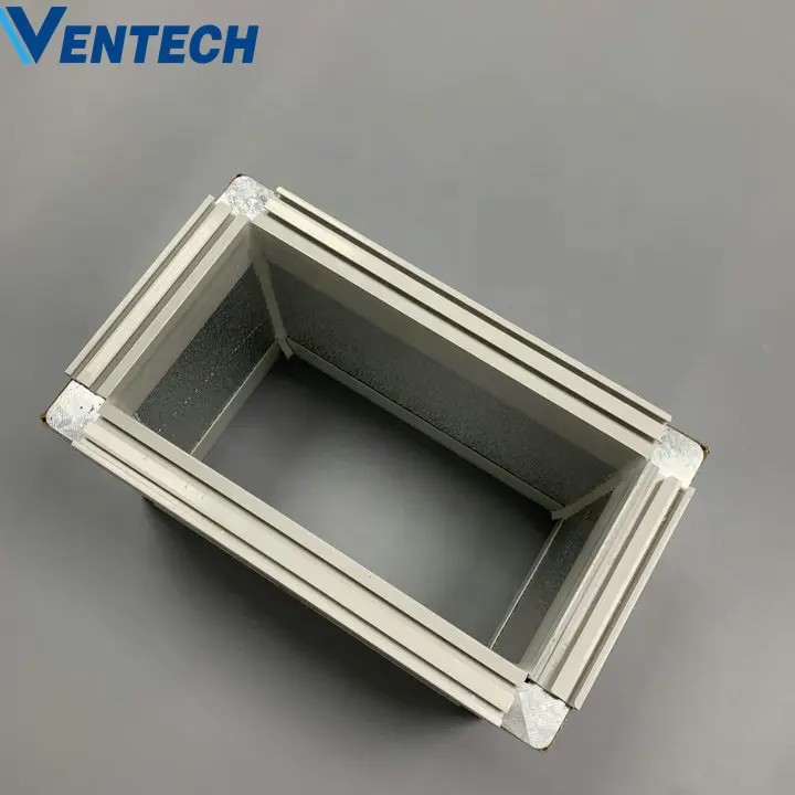 phenolic duct sheet foam pre-insulated pir air panel board for hvac and out wall heat insulation