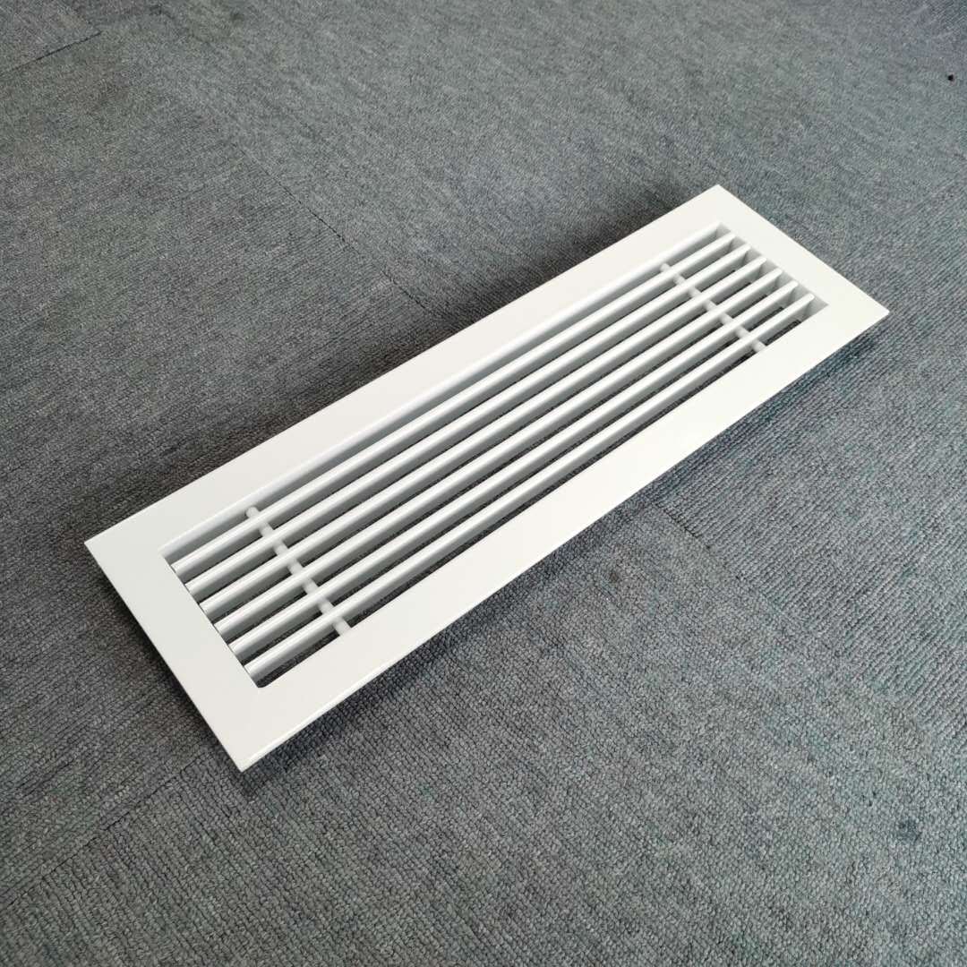 HVAC SYSTEM  Customized White Color  Return Air Aluminum Linear  Air Grille for Ventilation