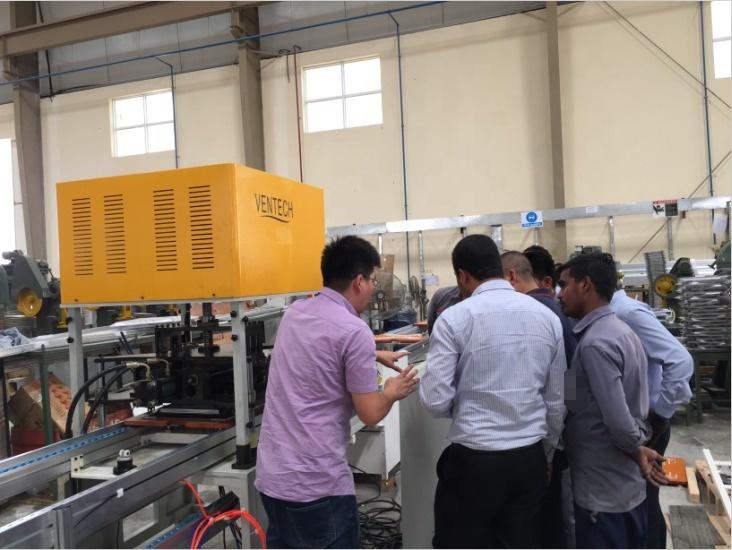 High Efficiency Square Diffuser Automatic Assembly Machine Line