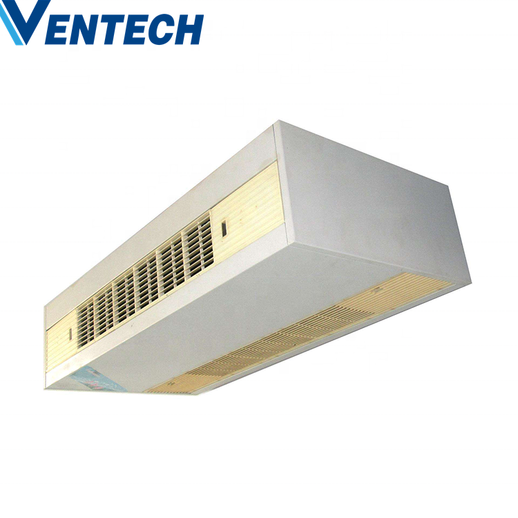 Ventech Factory Produce Low Noise Floor Standing Mounted Vertical Exposed Fan Coil Unit