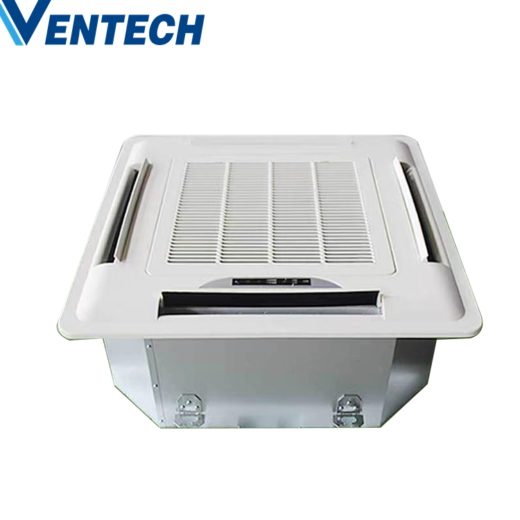 Ventech Hvac  Chilled Water Exposed Cassette Fan Coil Unit For Office Restaurant