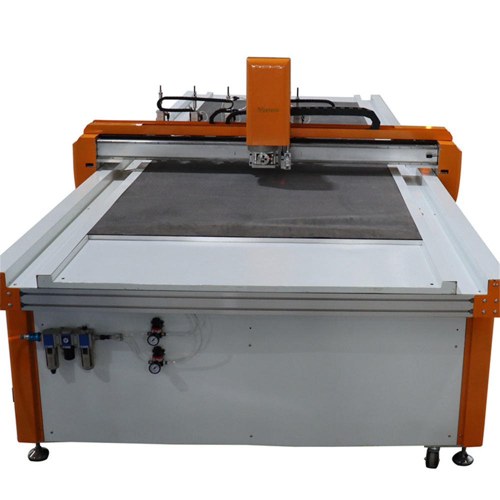 automatic air conditioning duct fabrication high speed foam cutting machine