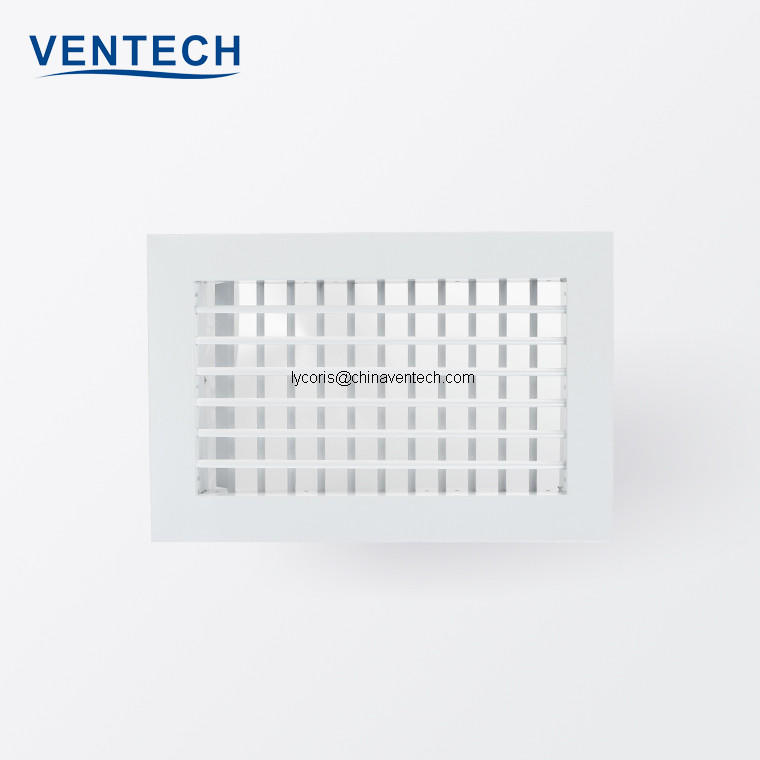 Flexible Supply Air Grille Adjustable Blades Ventilation Register Air Duct Aluminum Supply Grille and Diffuser