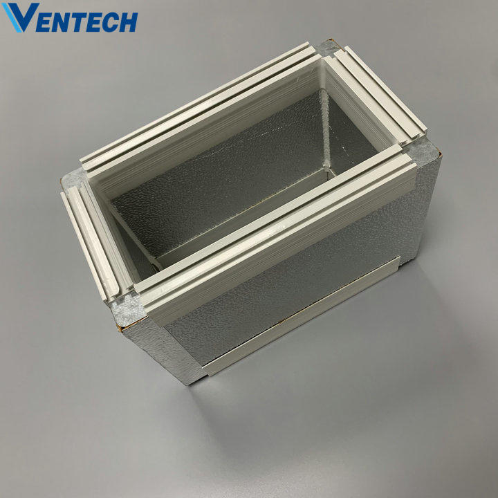 high temperture resistance silicone tape phenolic pre-insulated air duct panel