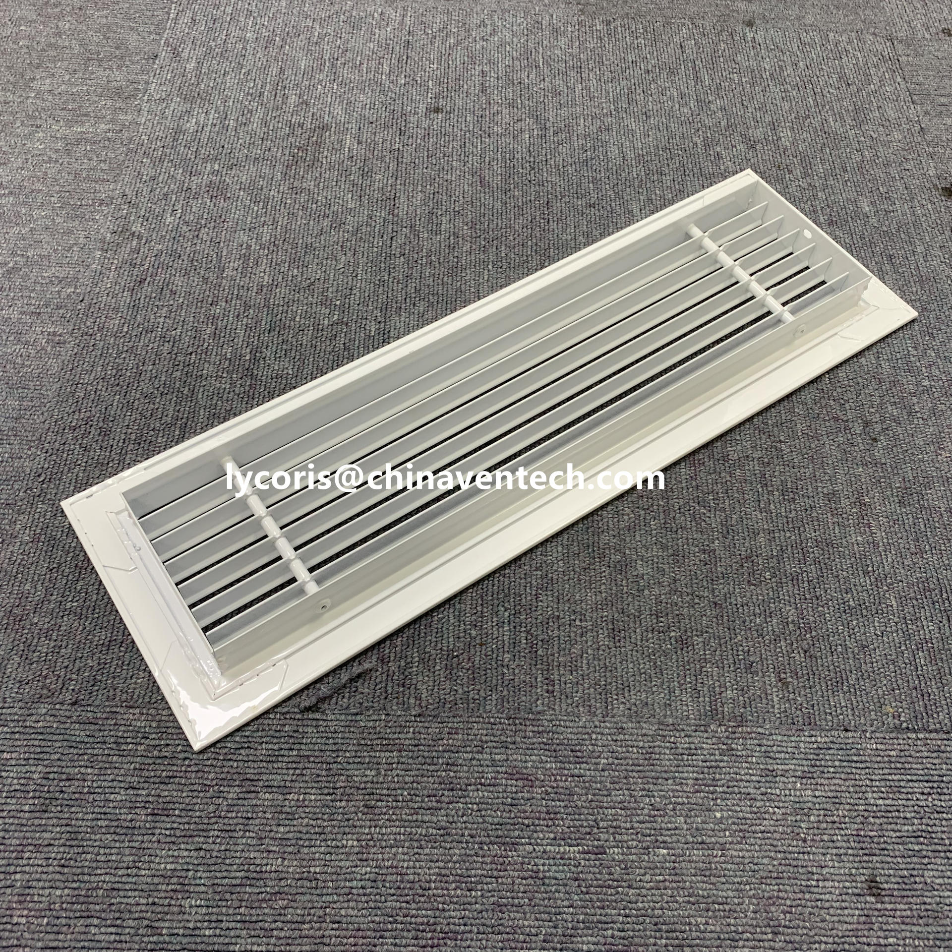 fixed blades aluminum air grille hvac linear bar grille