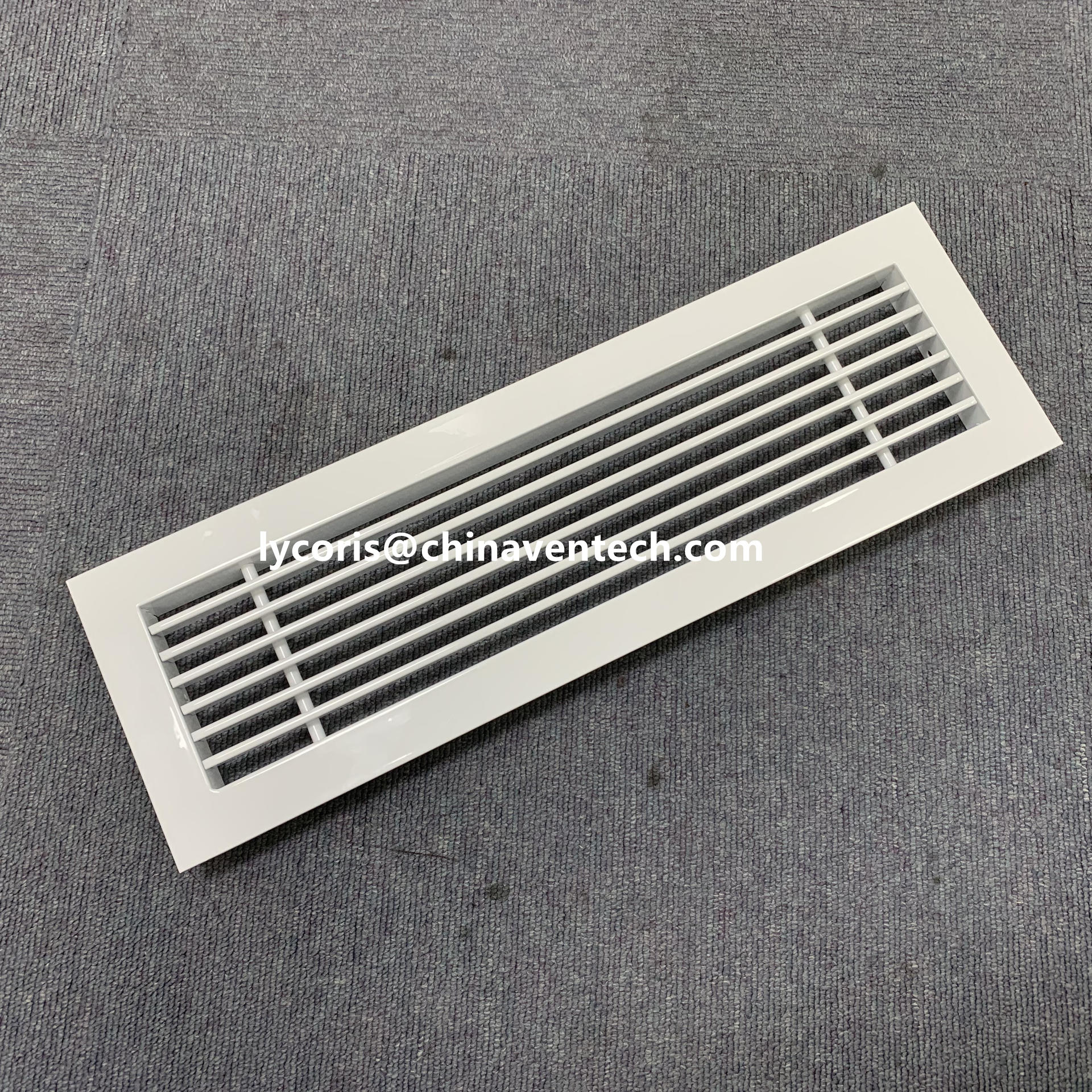fixed blades aluminum air grille hvac linear bar grille