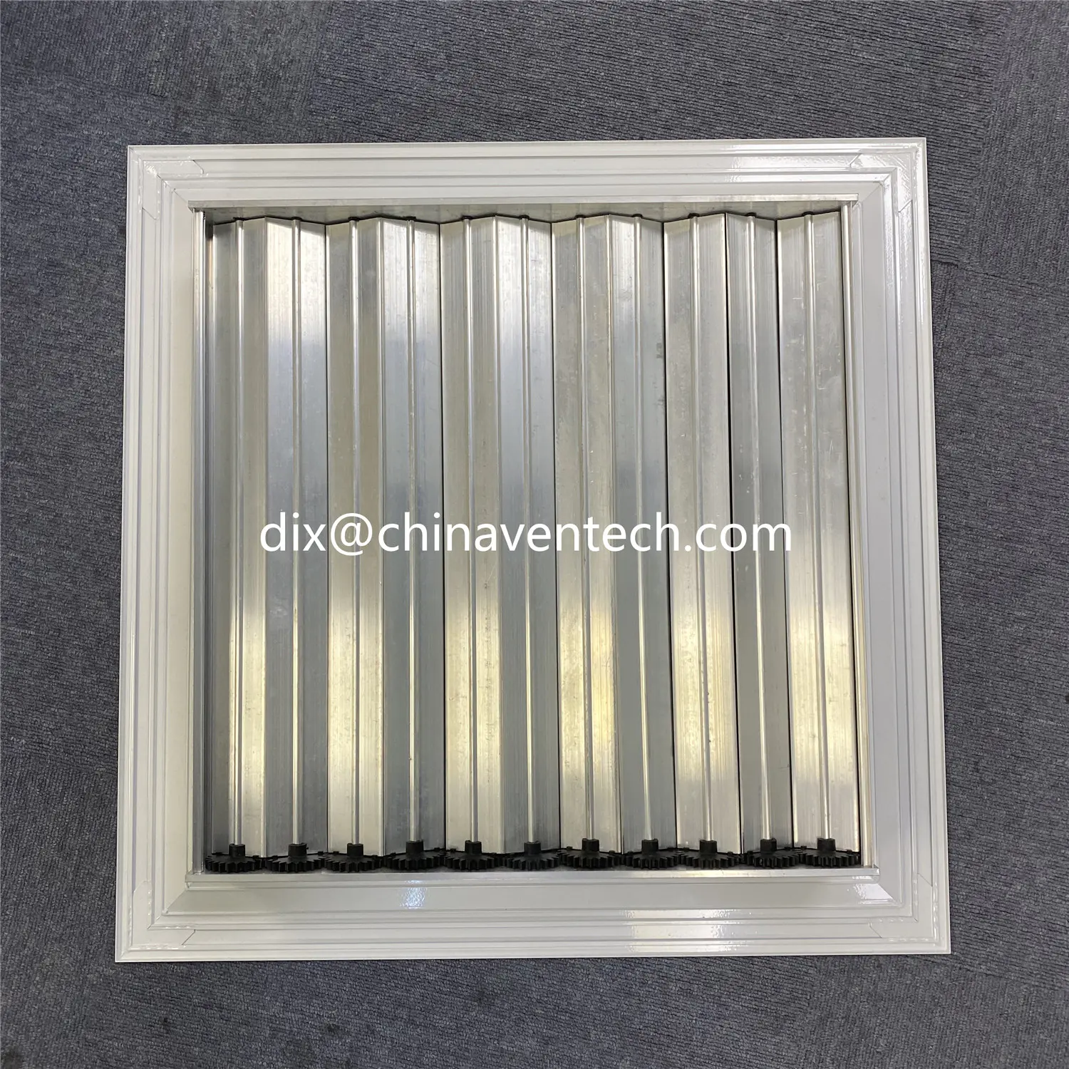 HVAC air conditioning ceiling ventilation square supply air 4 way directional diffuser