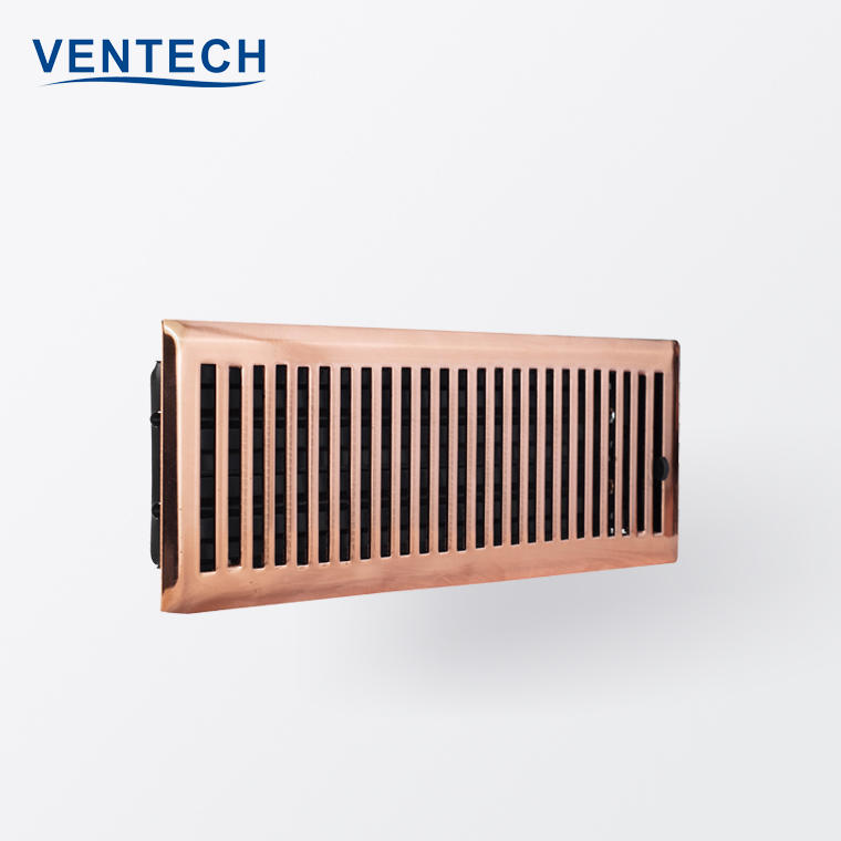 Hvac High Quality Iron Floor Register Grille Sheet Wall Air Vent Grille Floor Grilles