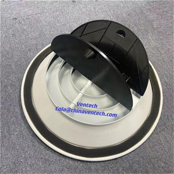 HVAC System Popular Supply Air Round Ceiling  Diffuser with Air Damper
