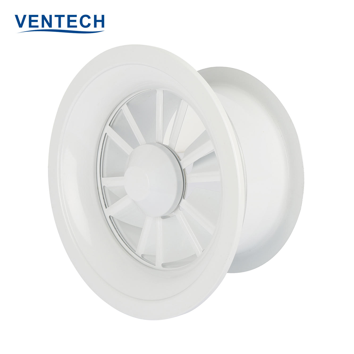 Hvac Air Vent Registers Round High Quality Adjustable Swril Round Ceiling Air Diffuser