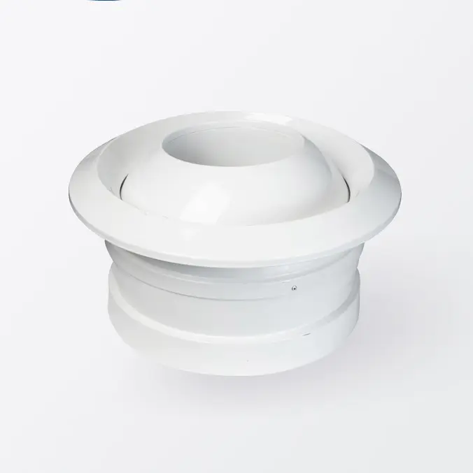 air conditoning aluminum adjustable ball nozzle jet diffuser