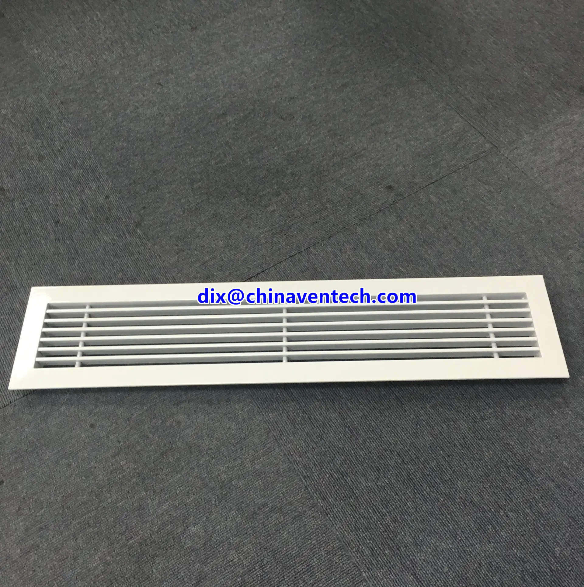 hvac system supply air linear bar aluminum ventilation air grilles