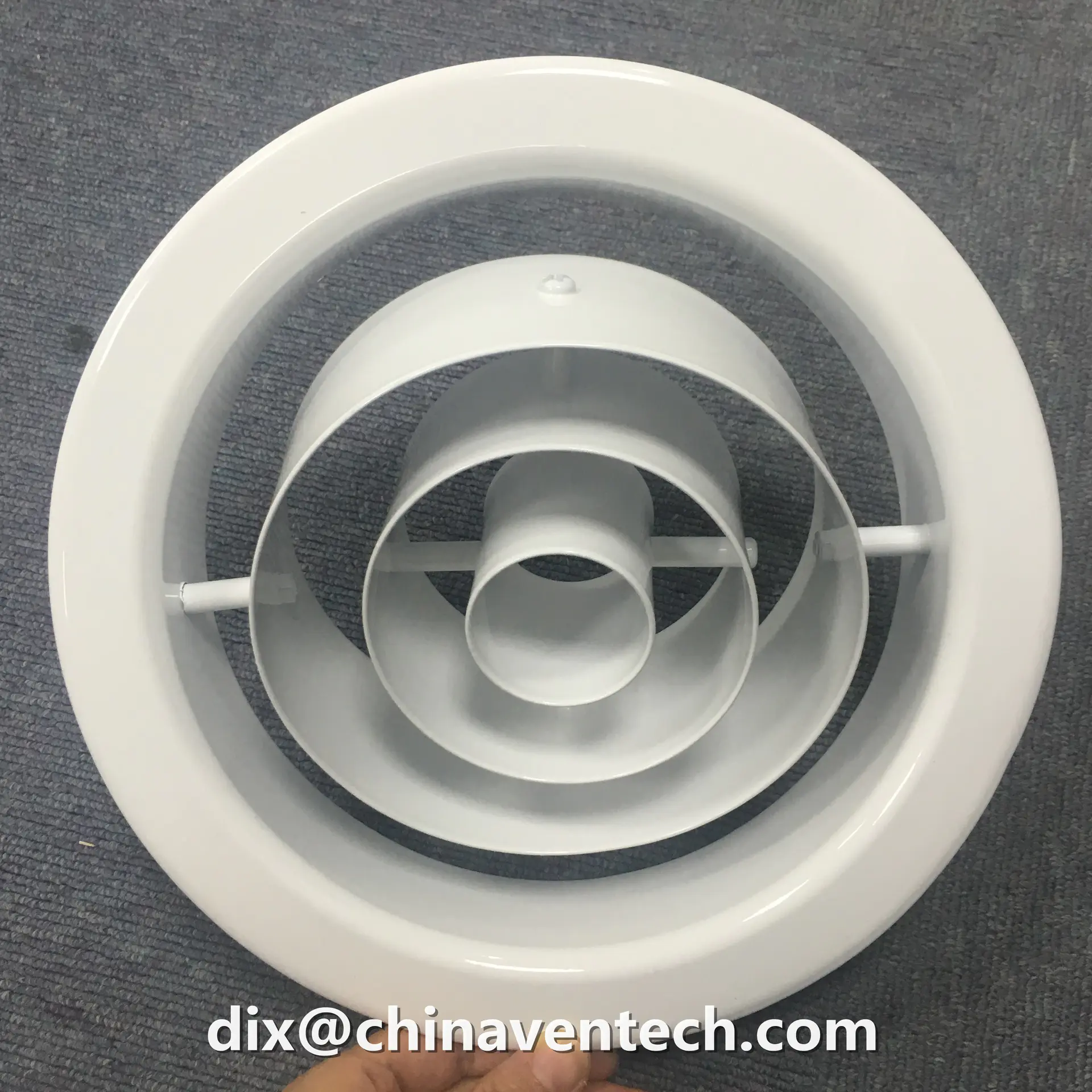 VENTECH HVAC Air Conditioner Round Rings Jet Nozzle Air Diffuser