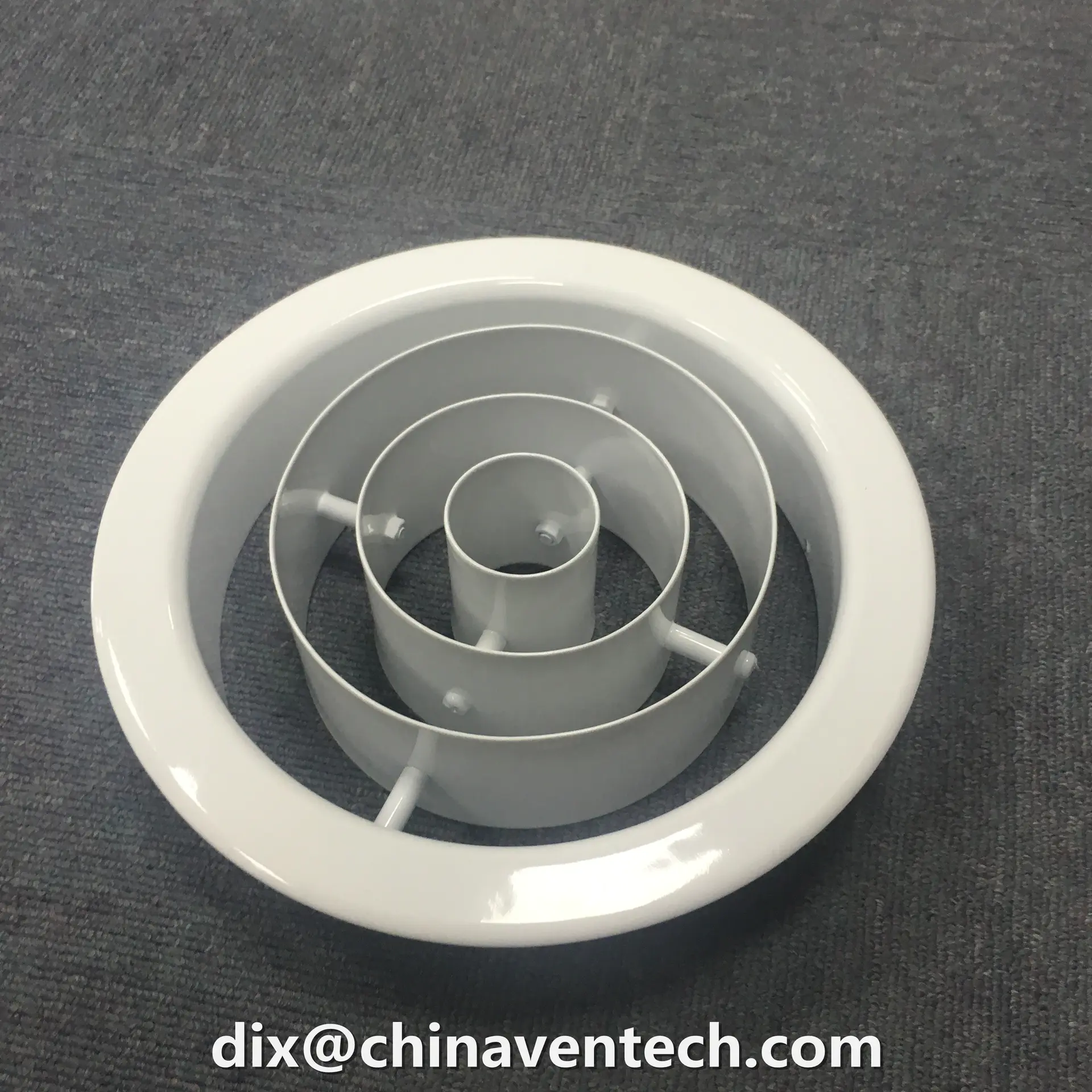 VENTECH HVAC Air Conditioner Round Rings Jet Nozzle Air Diffuser