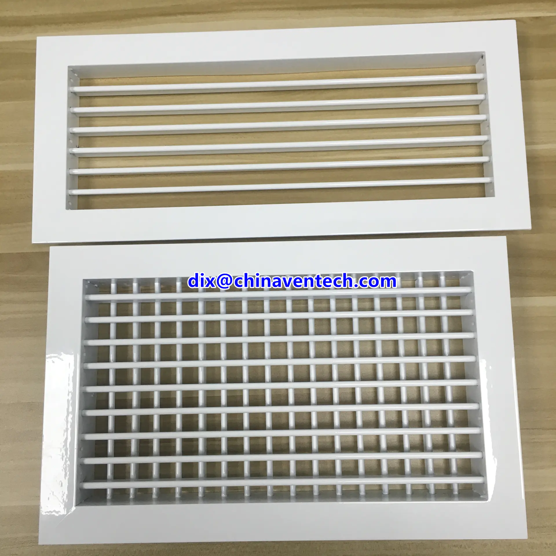 AC Ceiling Grille Heating Cooling Air Vent Double Deflection Air Grille