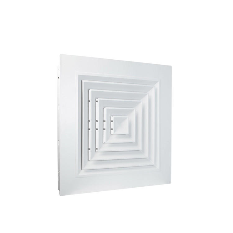 VENTECH HVAC system Square Aluminium Ventilation Air Conditioning Square Ceiling Diffuser