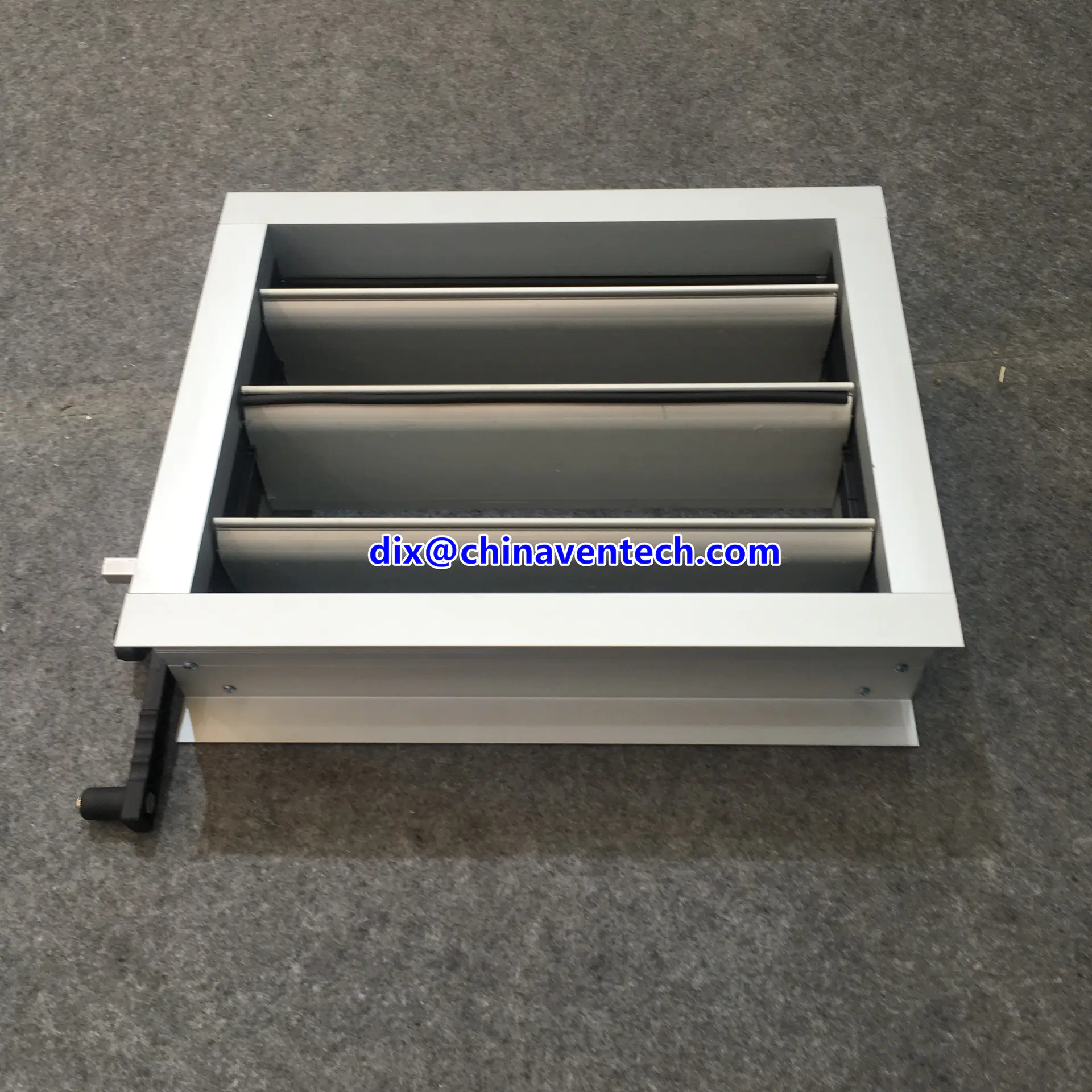 HVAC Duct Ventilation Aluminium Adjutable Blades Air Volume Control Damper