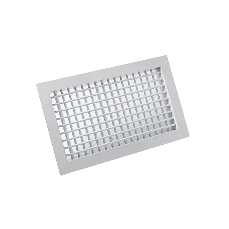 Hvac Hot Selling Air Wall Vent Conditioning Ventilation Grilles Double Deflection Exhaust Supply Fresh Air Grille With Damper