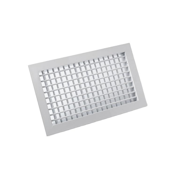 Hvac System Aluminum Conditioning Ventilation Air Wall Vent Aircon Grilles Exhaust Double Deflection Grille With Damper