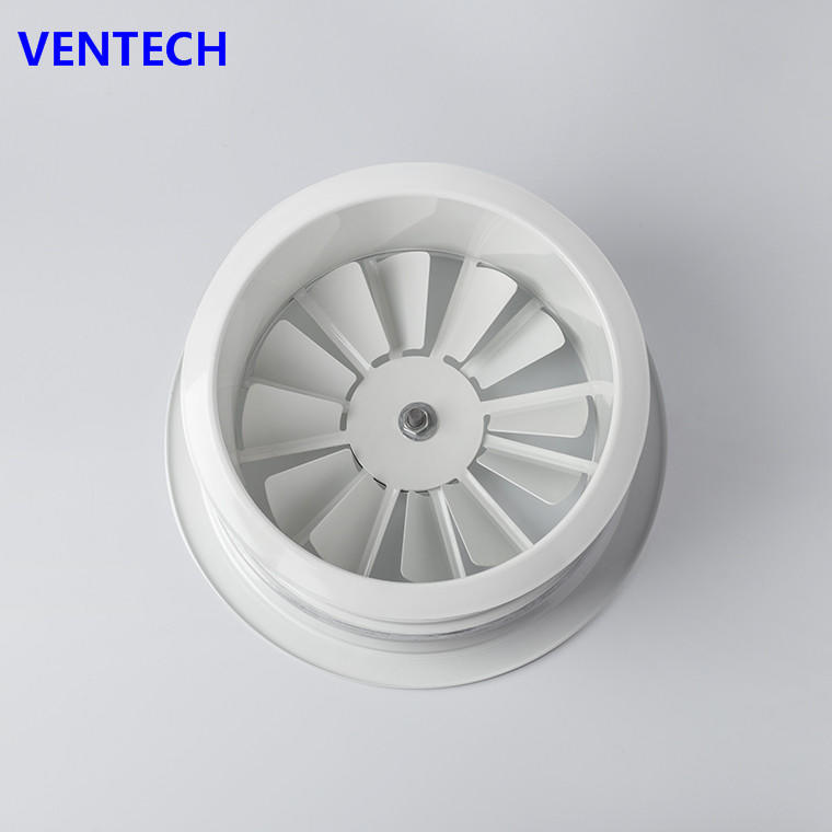 central air conditioning aluminum swirl diffuser round air diffuser