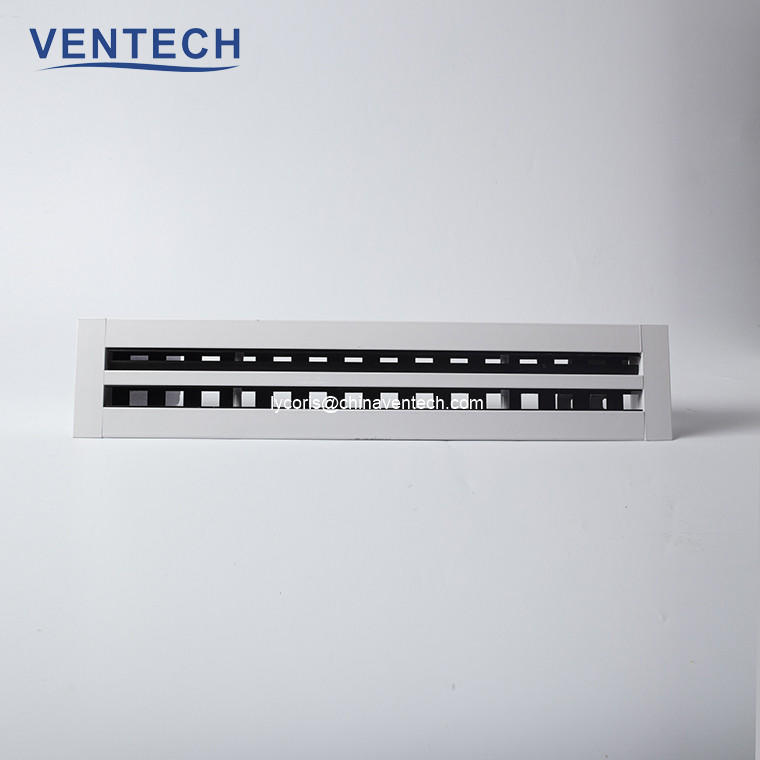 China manufacturer Air Conditioning Aluminum Linear Slot Diffuser Air Diffuser