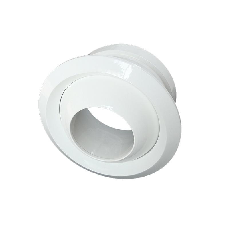 Aluminum air cooling eyeball spout round directional jet air diffuser