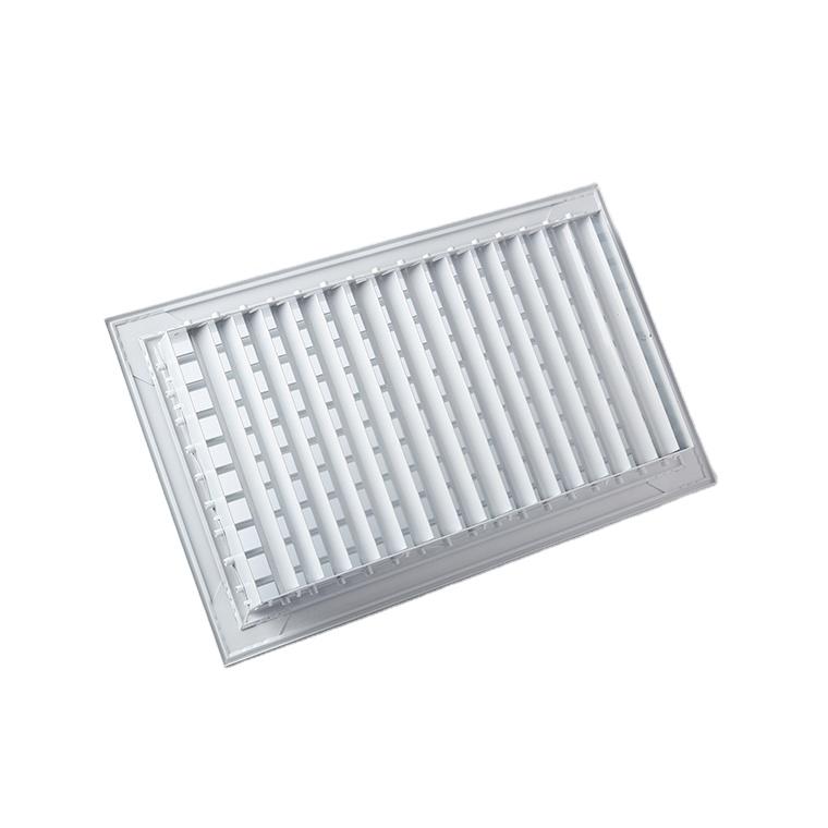 HVAC system Air ceiling conditioning aluminum supply and return double deflection grille with obd
