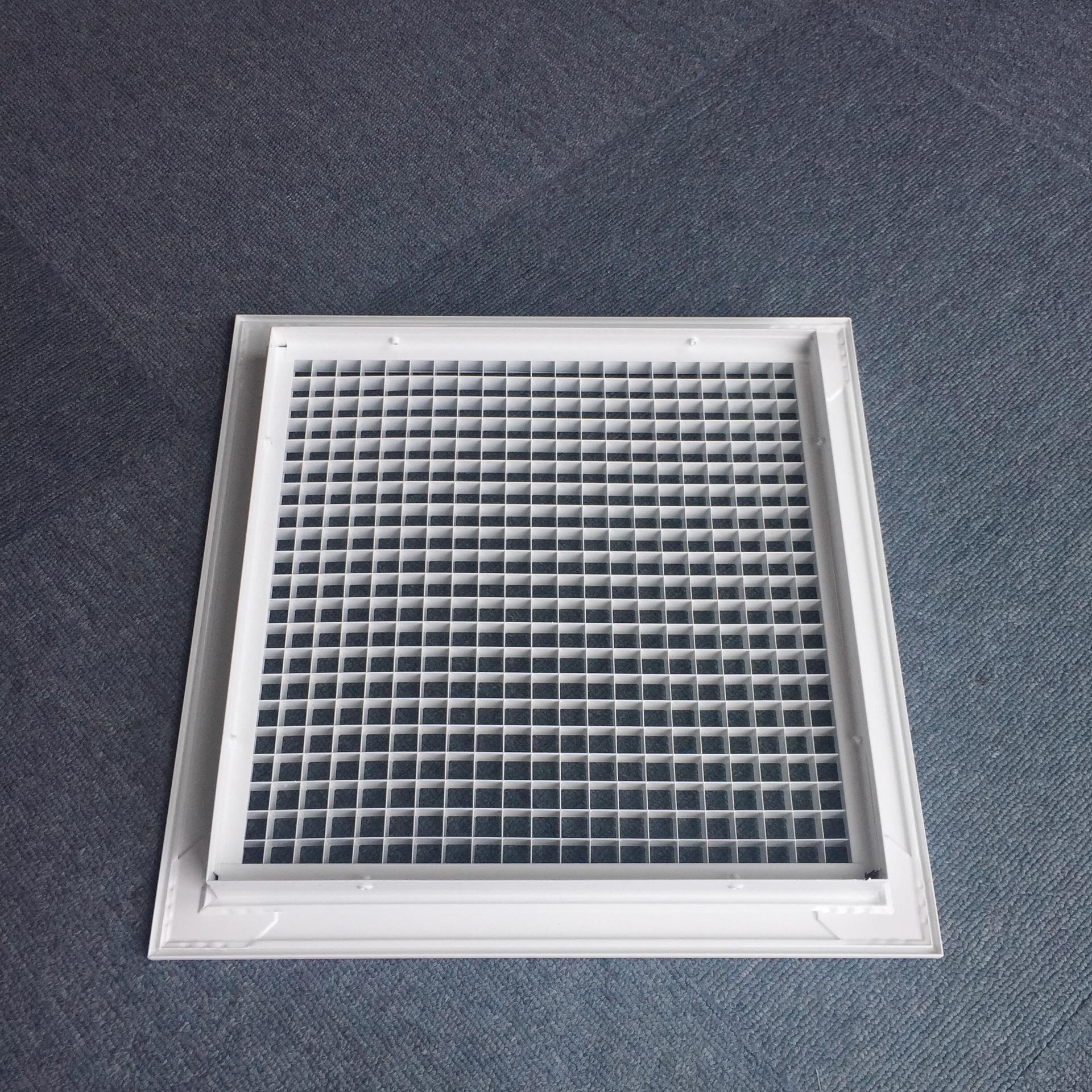HVAC System White Color Ceiling Mounted Egg Crate Air Grille for Ventilation