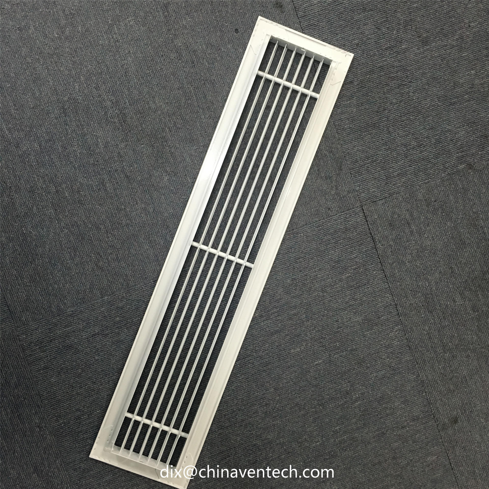 HVAC system ventilation return air linear bar grille